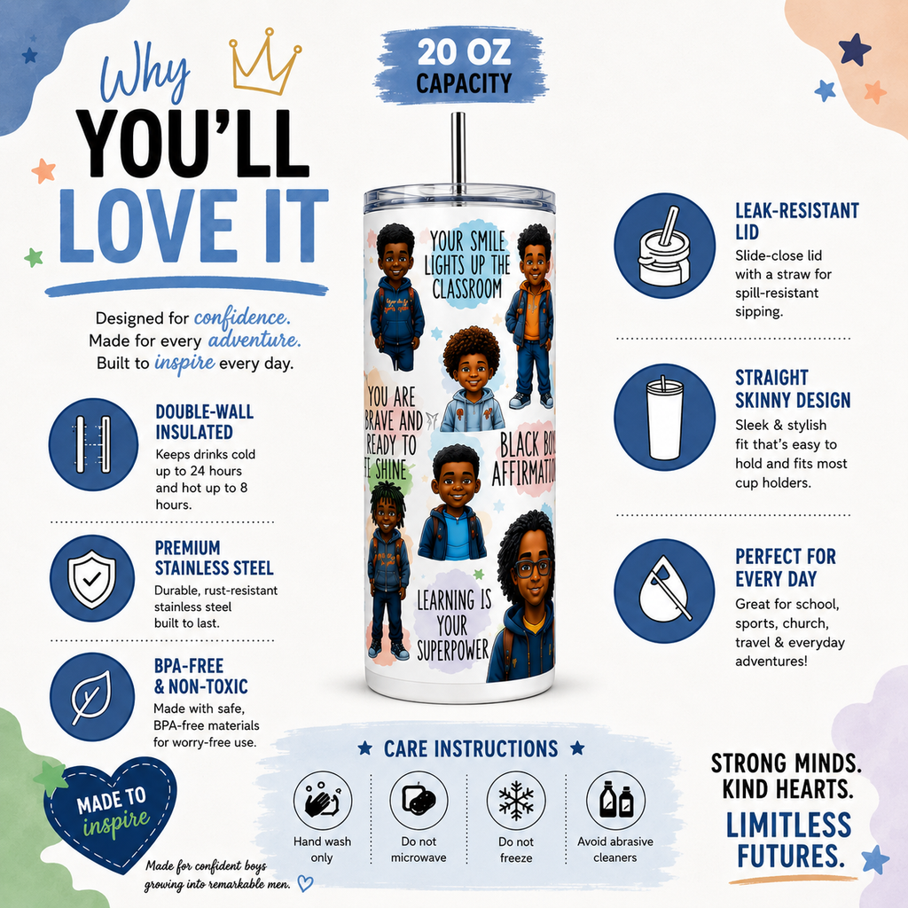 Young Legends | Affirmation Tumbler
