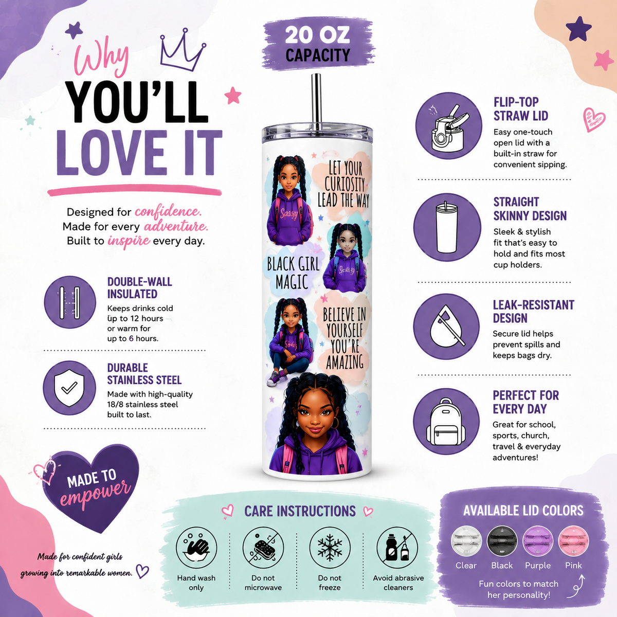 Young Queens | Affirmation Drinkware