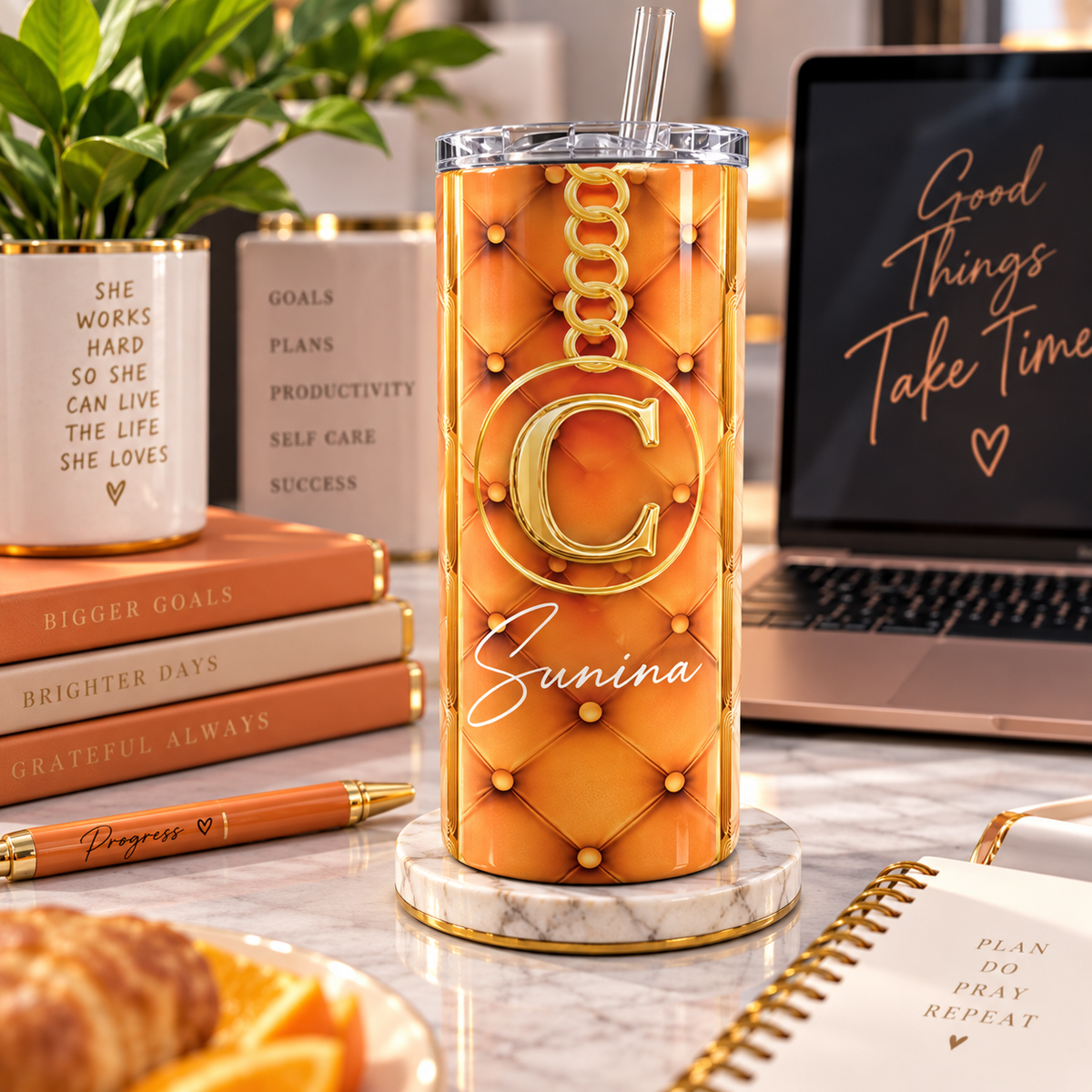 Personalized Luxury 20oz Tumbler